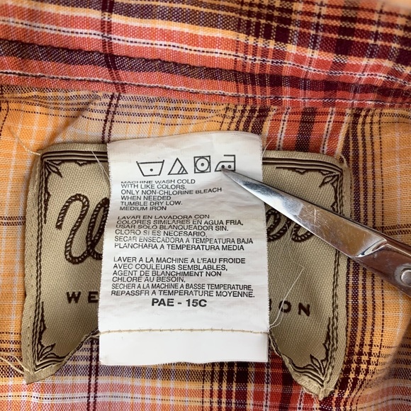 ⚡️SOLD⚡️Vintage Wrangler Western Fashion - Picture 7 of 12